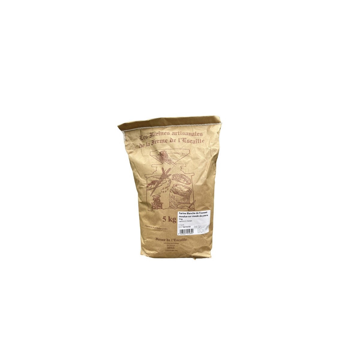 FARINE BLANCHE FERME L ESCAILLE 5KG