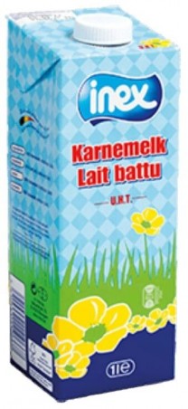 INEX KARNEMELK UHT 12 X 1 L 2635  LITER