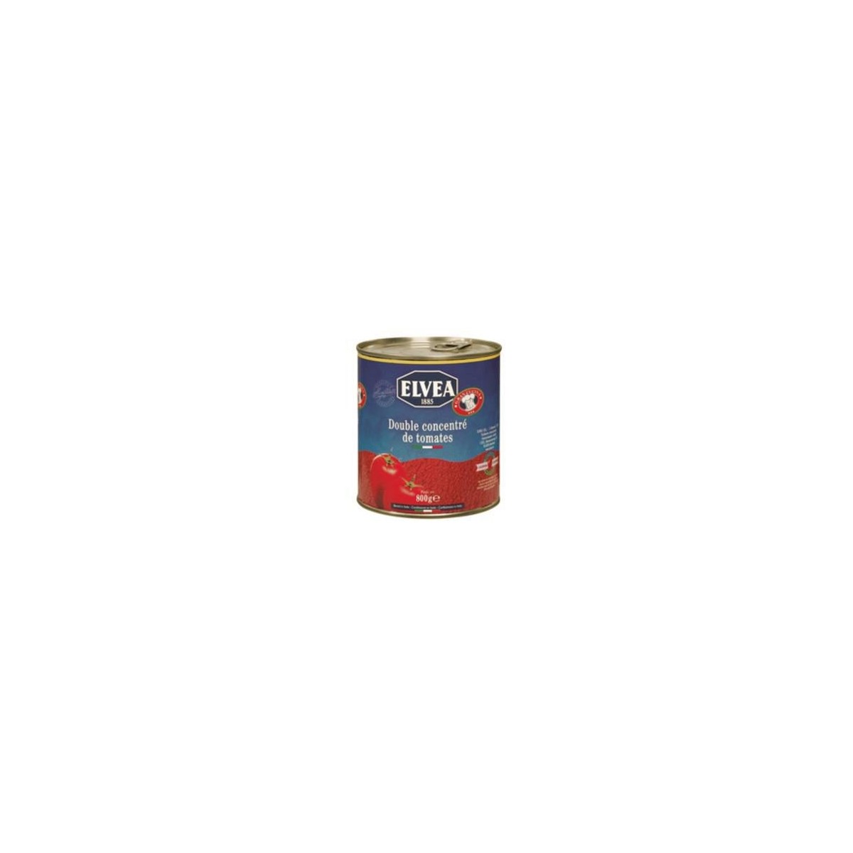 DOUBLE TOMATO CONCENTRATE 800GR ELVEA  BOX