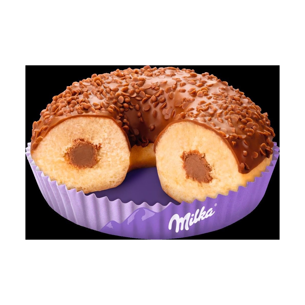 B & B 2293 DONUT FOURRE AU CHOCOLAT MILKA MILKA   48 X 65GR 