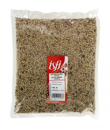 ISFI POIVRE BLANC EN GRAINS 1KG