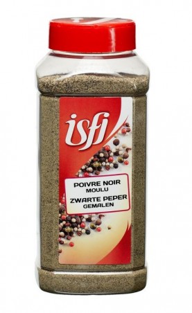 ISFI POIVRE NOIR MOULU 500GR