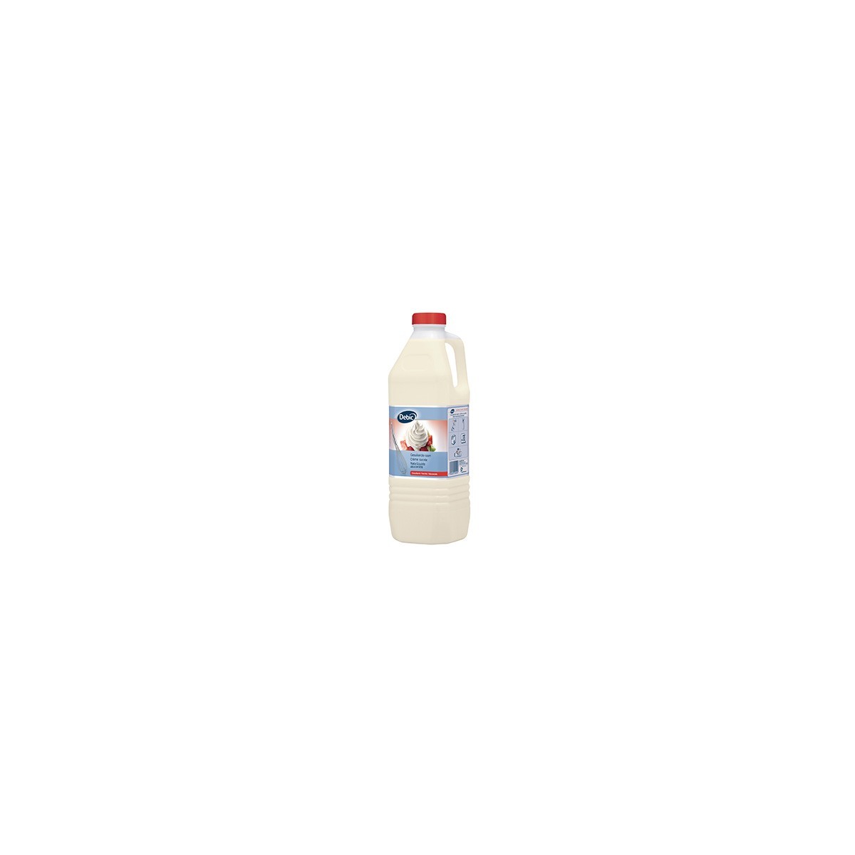 DEBIC FRESH CREAM 35% SWEET UHT 6 X 2L  LITER