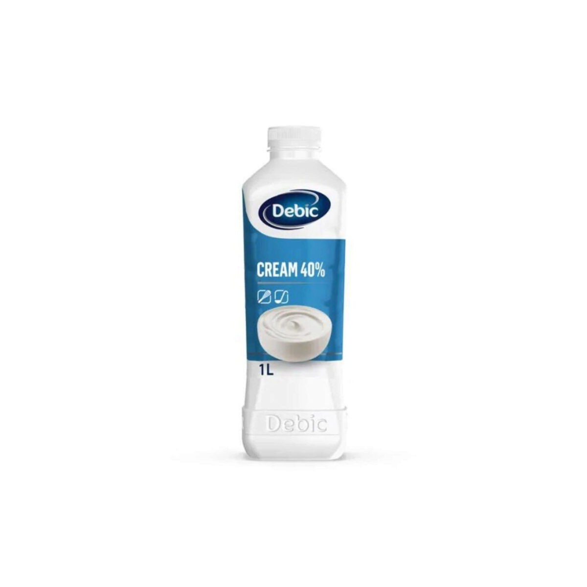 DEBIC FRESH CREAM 40% UHT 6 X 1L  LITER