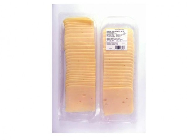 EMMENTAL CHEESE SLICED 10/10 6 X 1KG  PACKAGE ON/ORDER