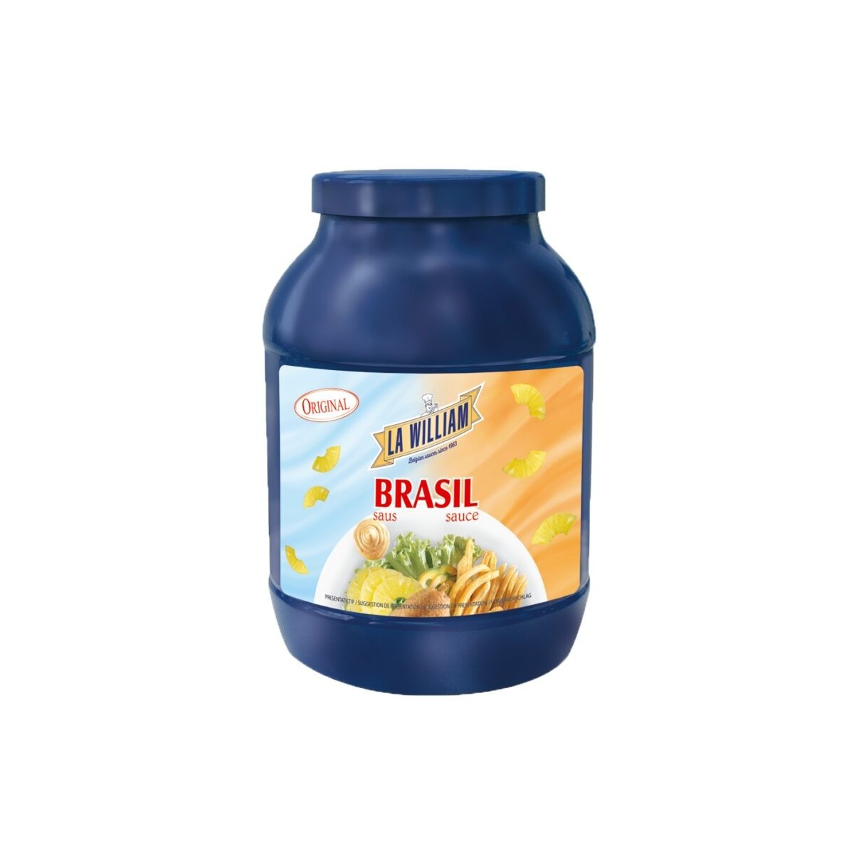 LA WILLIAM BRAZIL SAUCE 3 X 3L  JAR