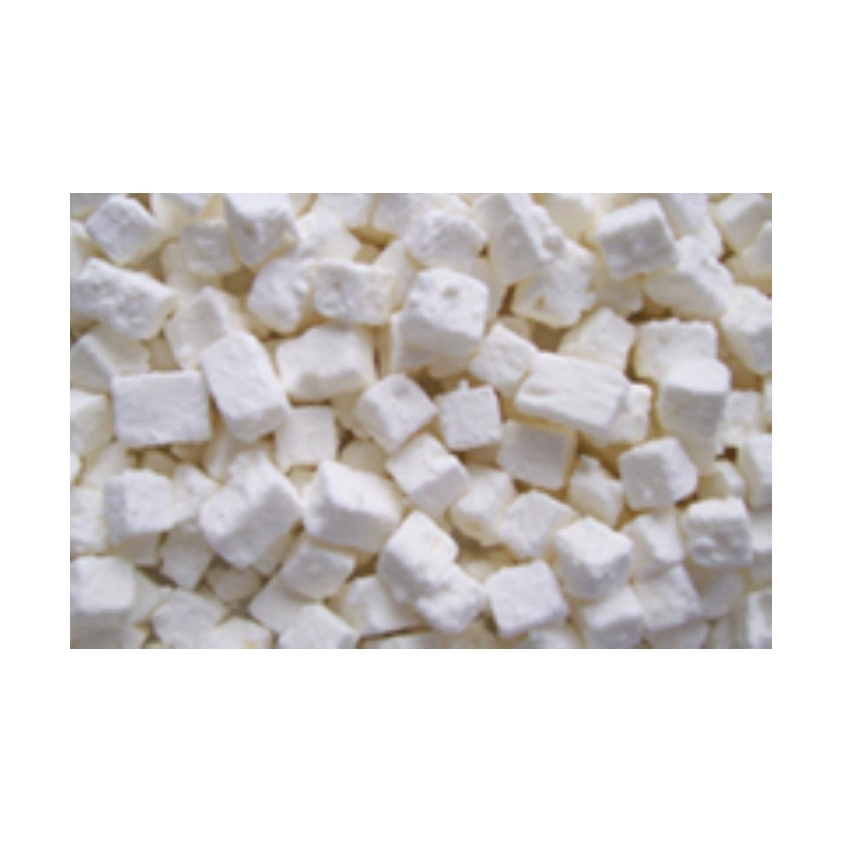 FETA CHEESE IN CUBE 10/10 FREEZLE IQF 1KG  BAG