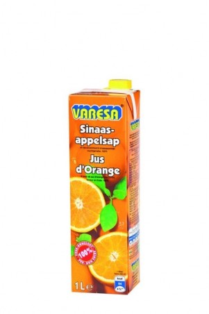 DRINK VARESA SINAASAPPELSAP 12X1L TETRA PACK  TRAY