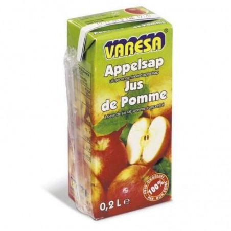 VARESA APPLE JUICE  30 X 20CL BRICK  TRAY