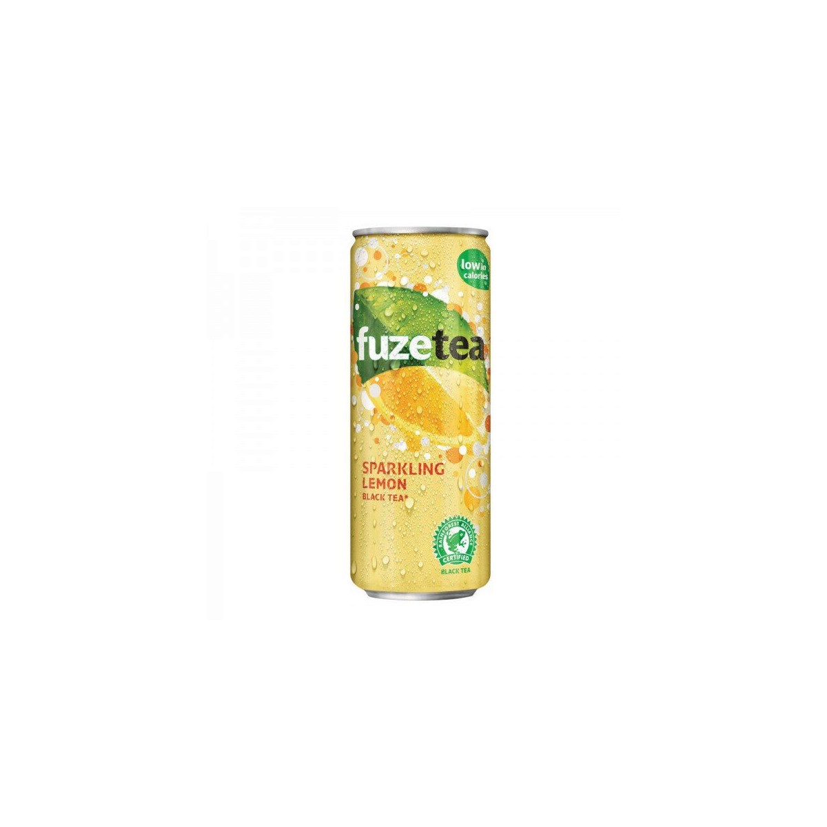  FUZE TEA SPARKLING BLACK TEA 24 X 33CL CAN  TRAY S/CDE