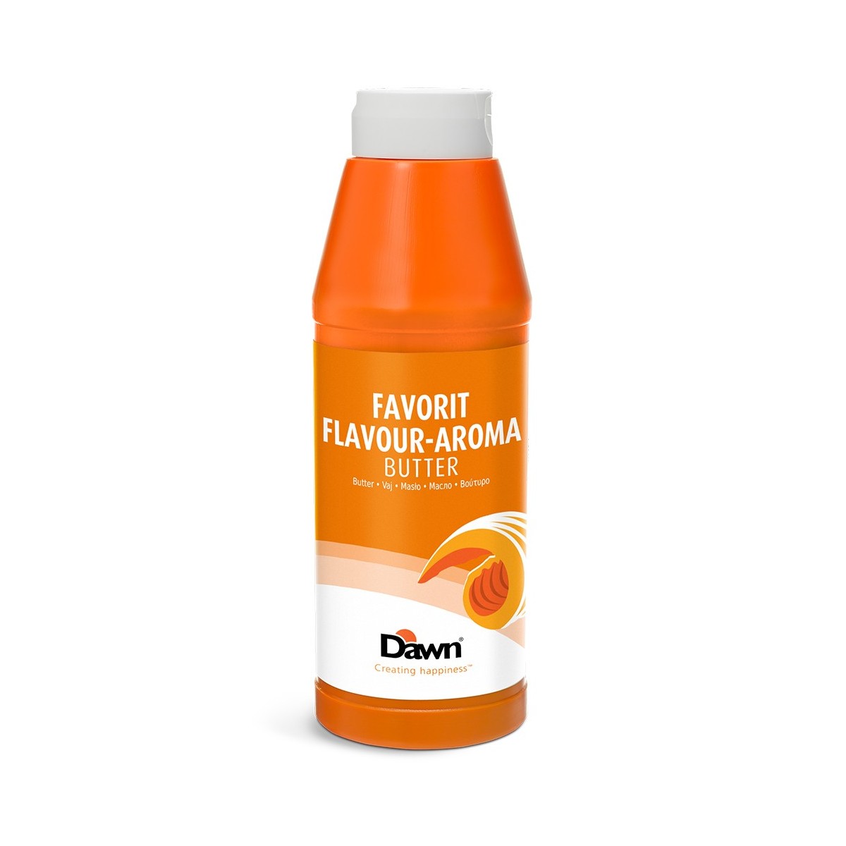 DAWN AROMA'S VLOEIBAAR AROMA BOTER 1KG  FLES