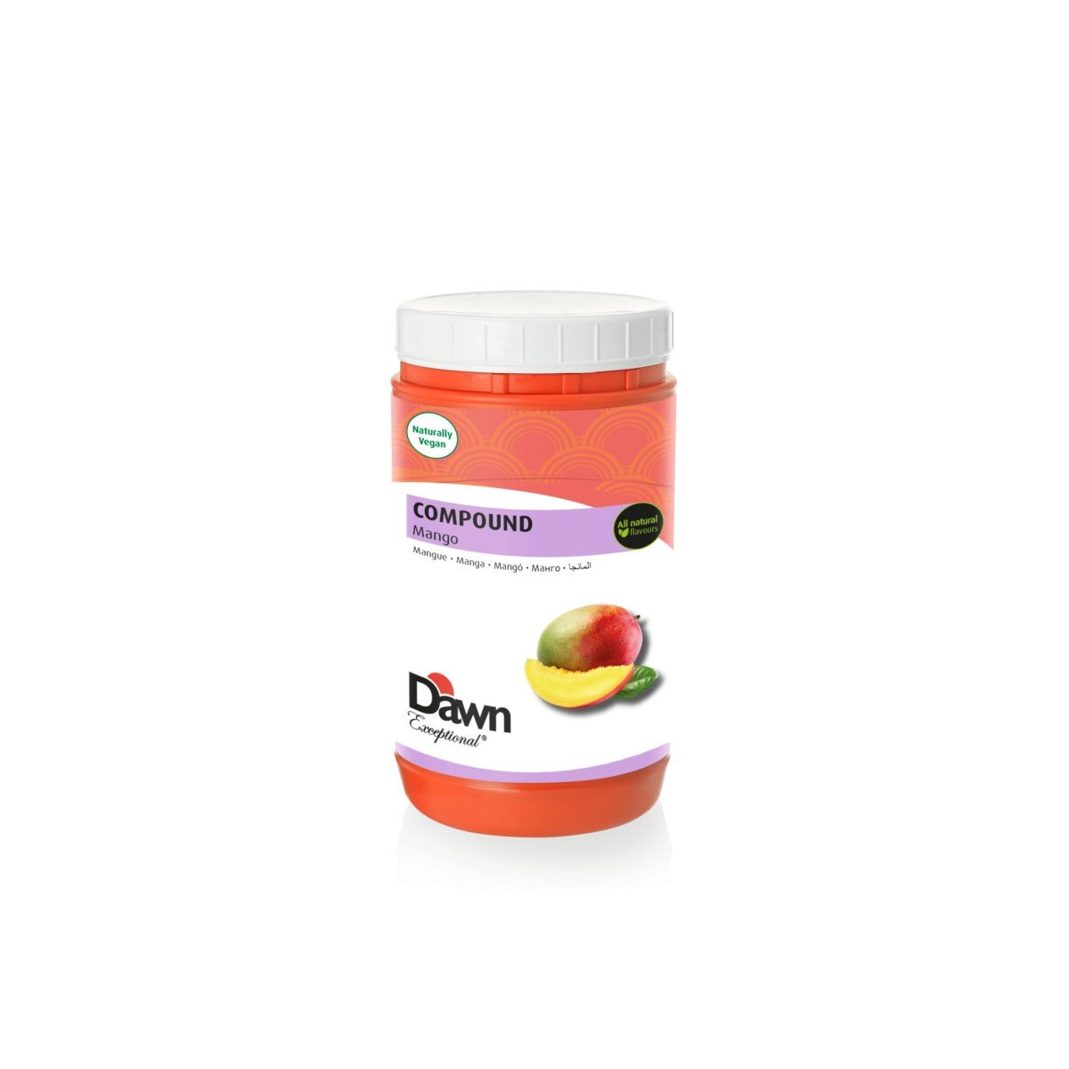 DAWN COMPOUND MANGO FLAVOR 4 X 1KG  POT