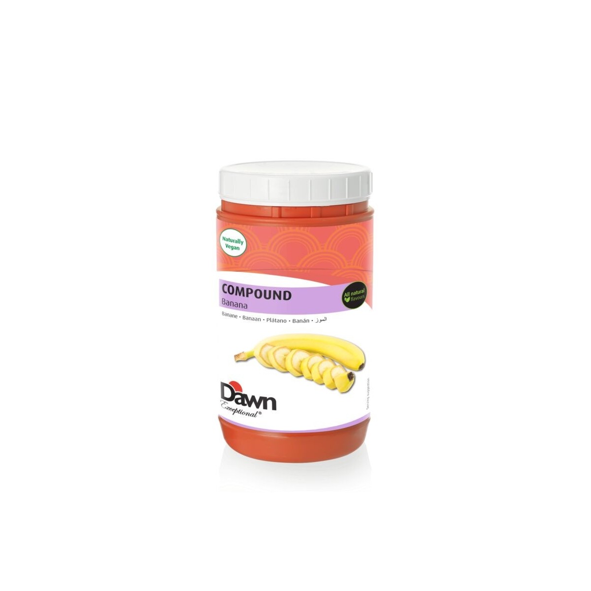 DAWN COMPOUND BANANA FLAVOR 4 X 1KG  JAR