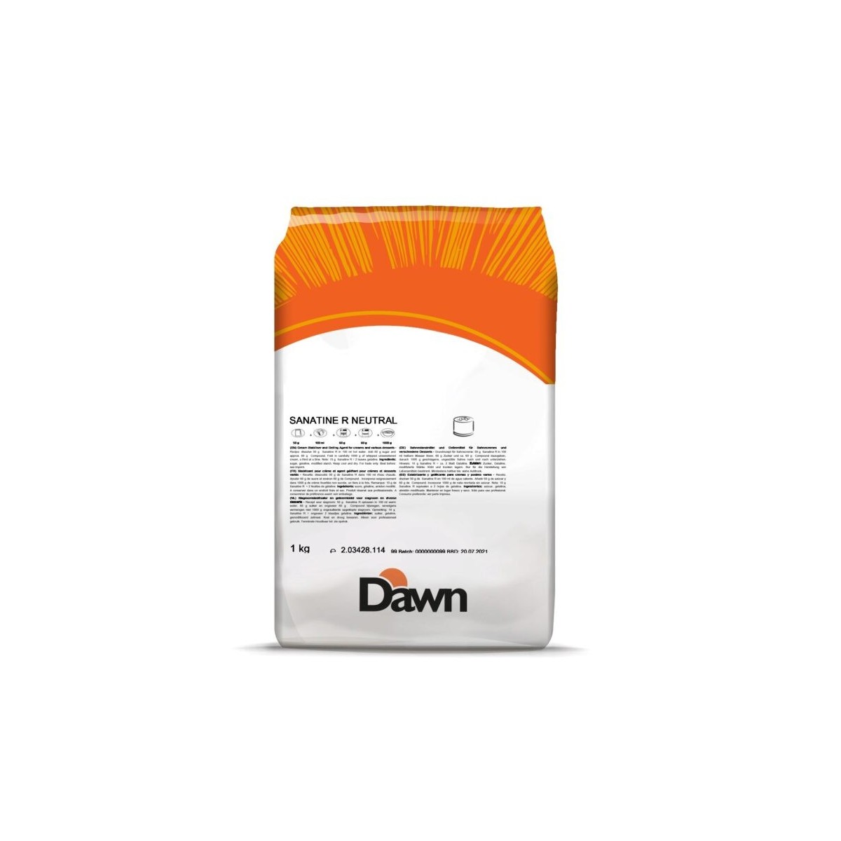 DAWN SANATINE R GELATINE POWDER 5 X 1KG  BOX