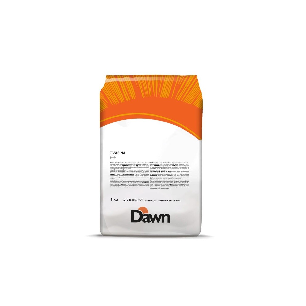 DAWN OVAFINA EGG WHITE POWDER 4 X 1KG  KG