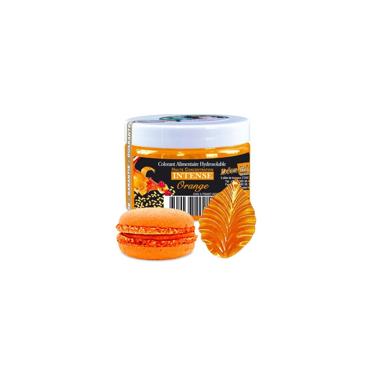 INTENS KLEURSTOF ORANJE E110 INT31 50GRPOT