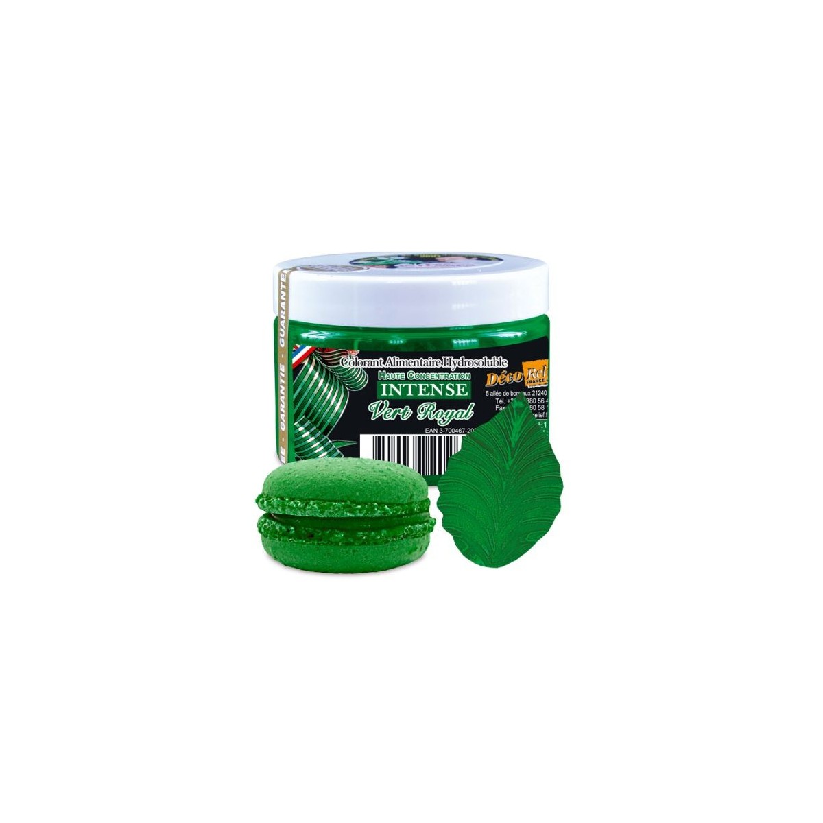 COLORANT HYDROSOLUBLE INTENSE VERT ROYAL  INT62 50GR