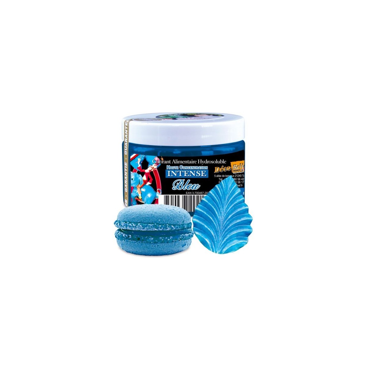 COLORANT HYDROSOLUBLE INTENSE BLEU  E133 - INT81 50GR