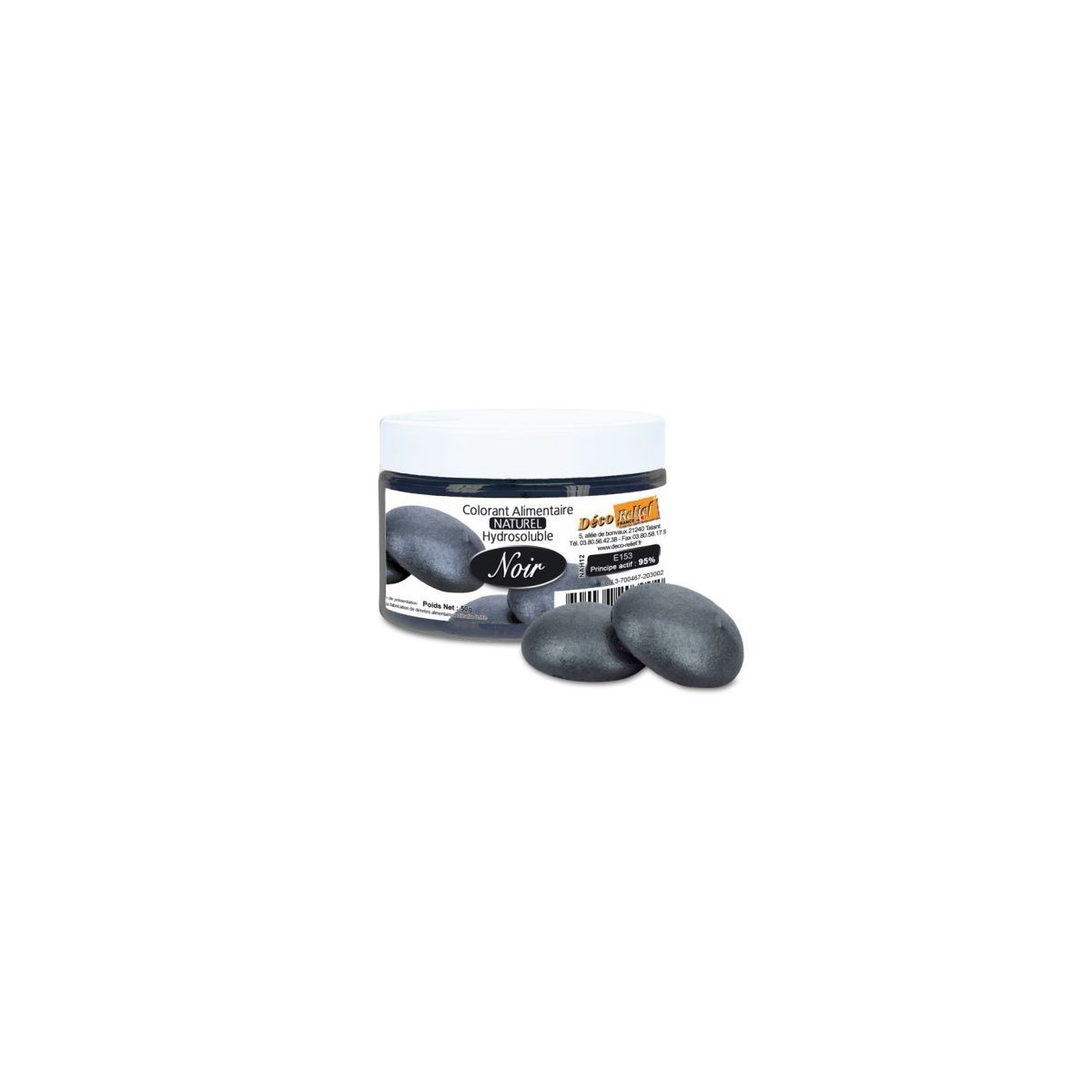 COLORANT NATUREL NOIR NAH12 50GR