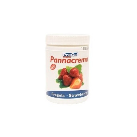 PREGEL PANNACREMA AROMA GECONCENTREERDE AARDBEIEN 1,1KG  POTJE