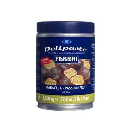 FABBRI DELIPASTA AROMA MARACUJA 1,5KG  DOOS