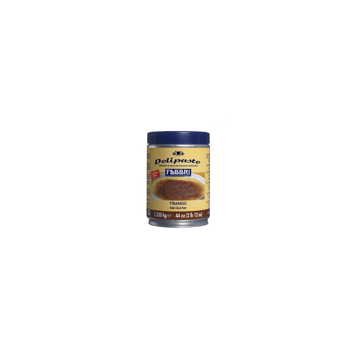 FABBRI DELIPASTA AROMA TIRAMISU 1,25KG MET ACCIJNZEN  DOOS