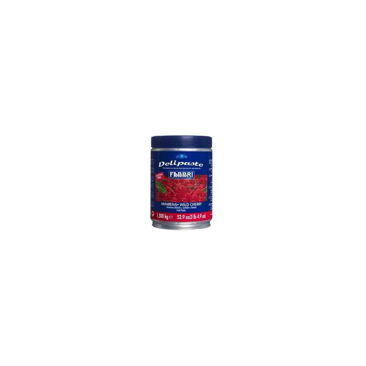 FABBRI DELIPASTE AMARENA FLAVOR 1,5KG  BOX