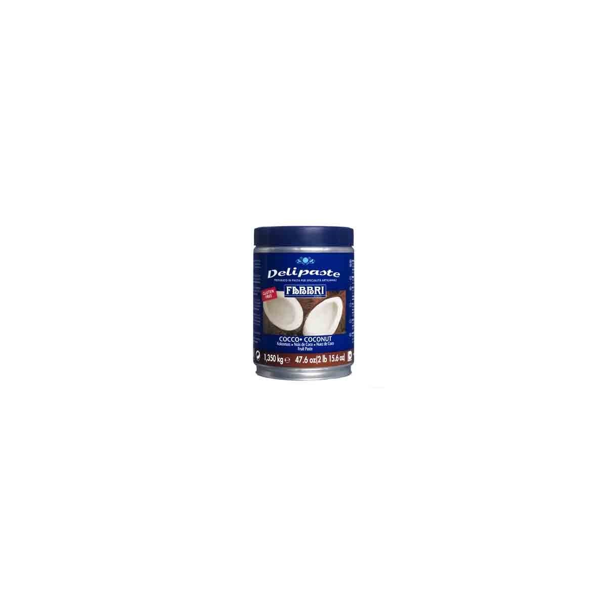 FABBRI DELIPASTE COCONUT FLAVOR 1.35KG  BOX