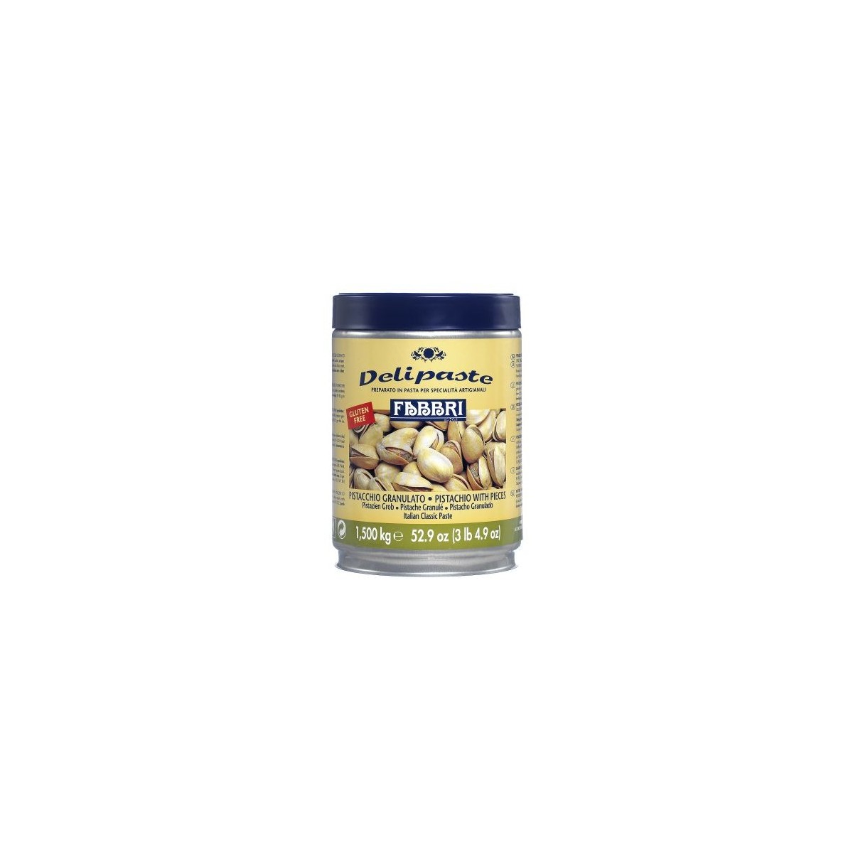 FABBRI DELIPASTA PISTACHE GRANULE  1,5KG