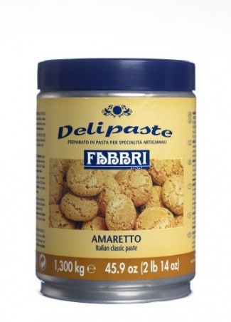 FABBRI DELIPASTA AMARETTO AROMA 1.3KG  DOOS