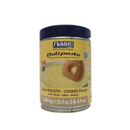 FABBRI DELIPASTA KOEKJES AROMA 1,5KG  DOOS