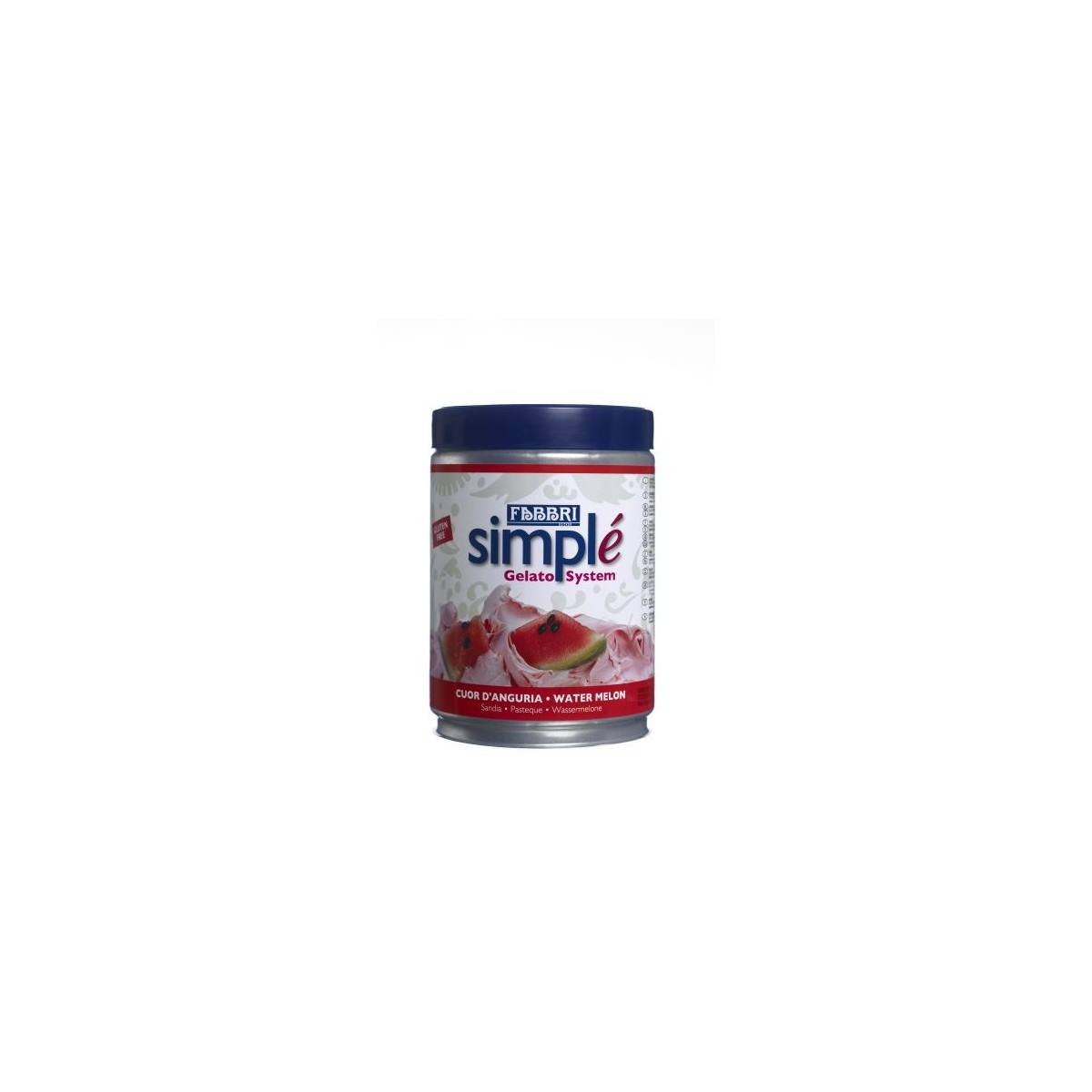 FABBRI SIMPLE WATERMELON FLAVOR 1.5KG  BOX