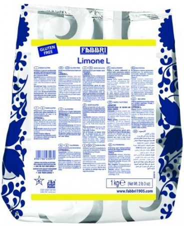 FABBRI LEMON BASE L 1KG  BAG