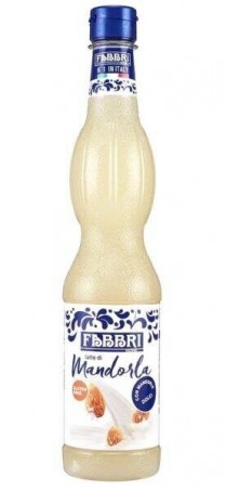 FABBRI SIROOP MIXYBAR AMANDELMELK 1L  FLES