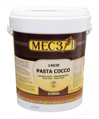 MEC3 14020 COCONUT MILK ICE CREAM PASTE 4KG  BUCKET