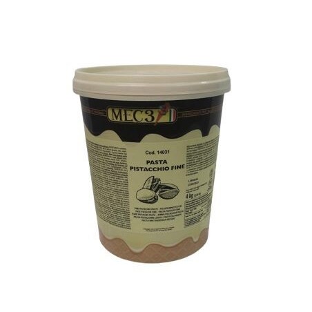 MEC3 14031 ICE CREAM PASTE WITH PISTACHIO 4KG  BUCKET