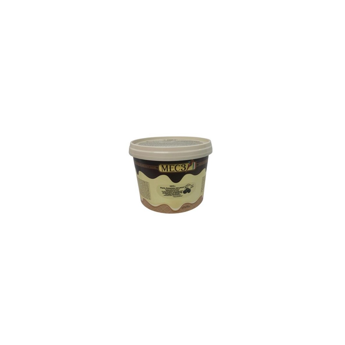 MEC3 18039A CONCENTRATES AMARENA WITH PEZZI PASTE 3KG  BUCKET