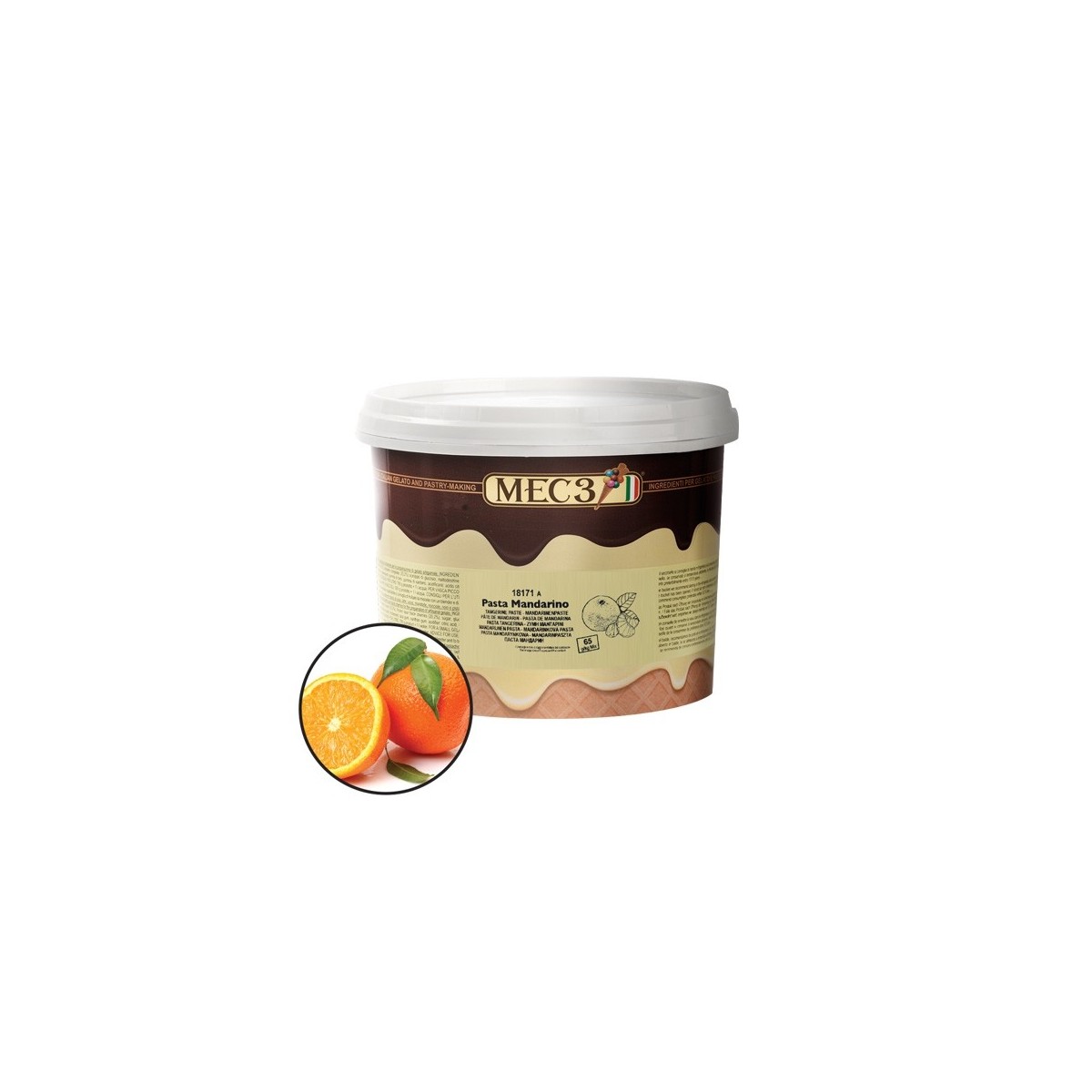 MEC3 18171A MANDARIN PASTE 3KG