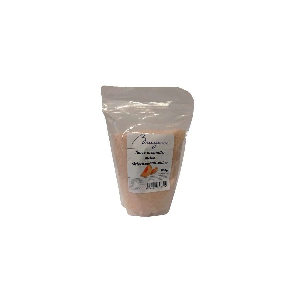 SUCRE BARBE A PAPA AROMATISE MELON 600GR