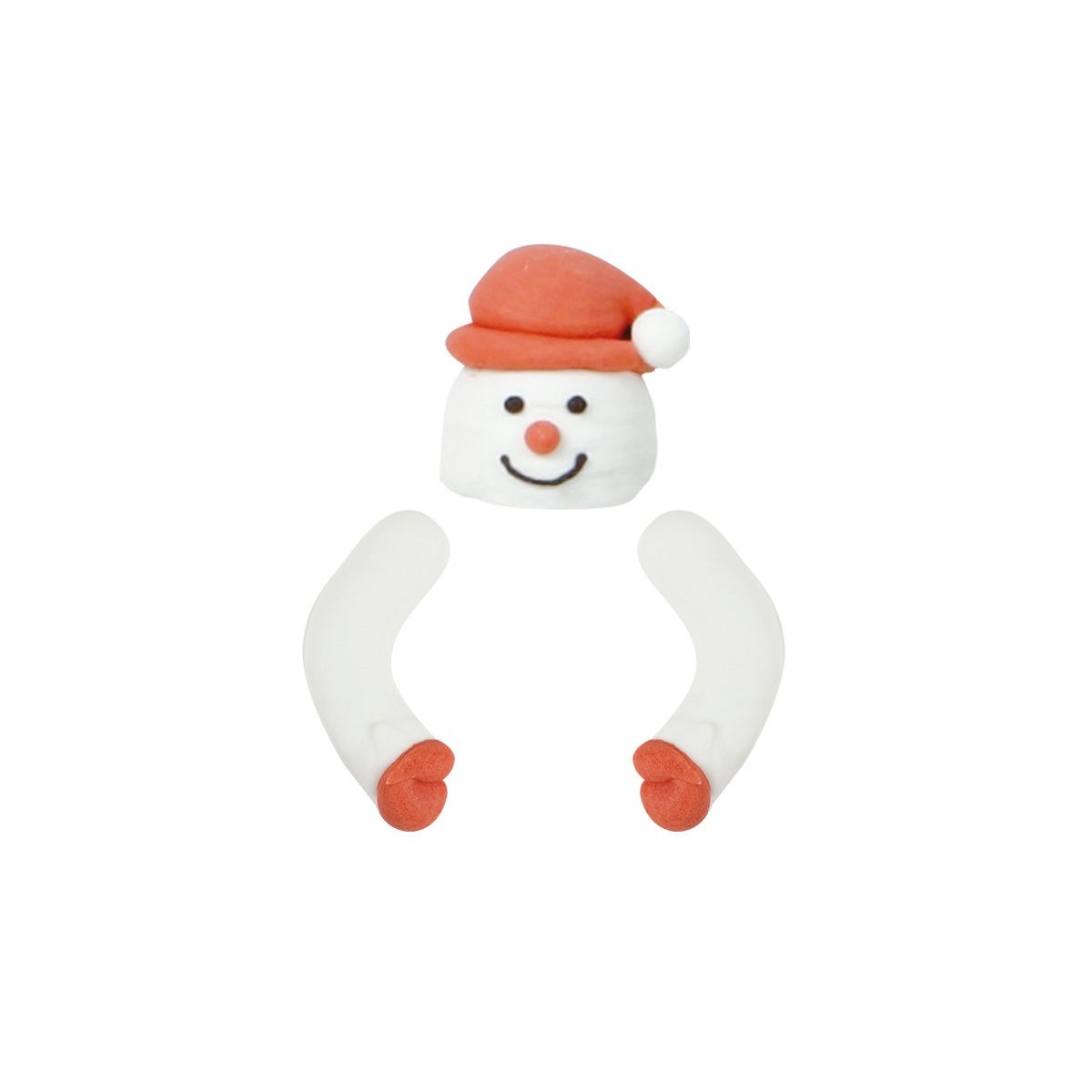 1014332 BONHOMME DE NEIGE 24PCES