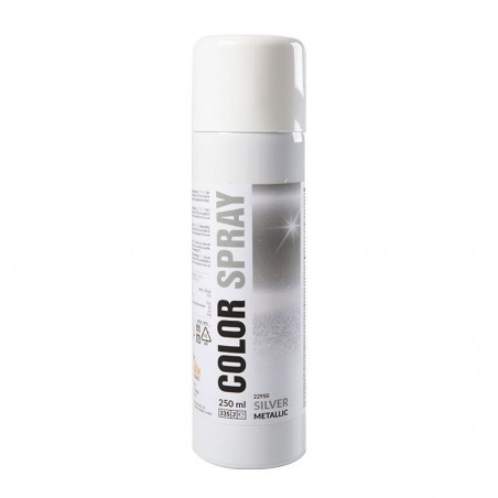 1022950 COLORANT EN SPRAY ARGENT METALIQUE  250ML