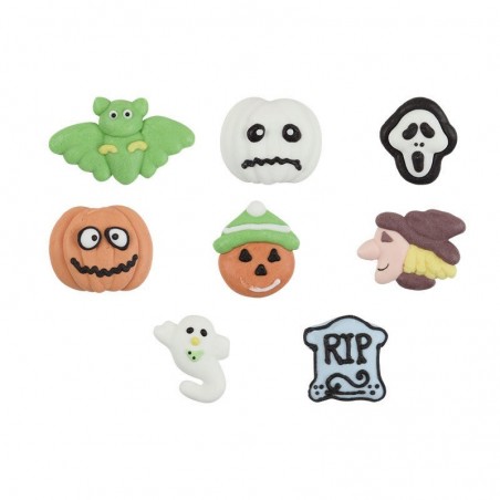 91090 SUIKERFIGUREN HALLOWEEN 168 STUKKEN  DOOS