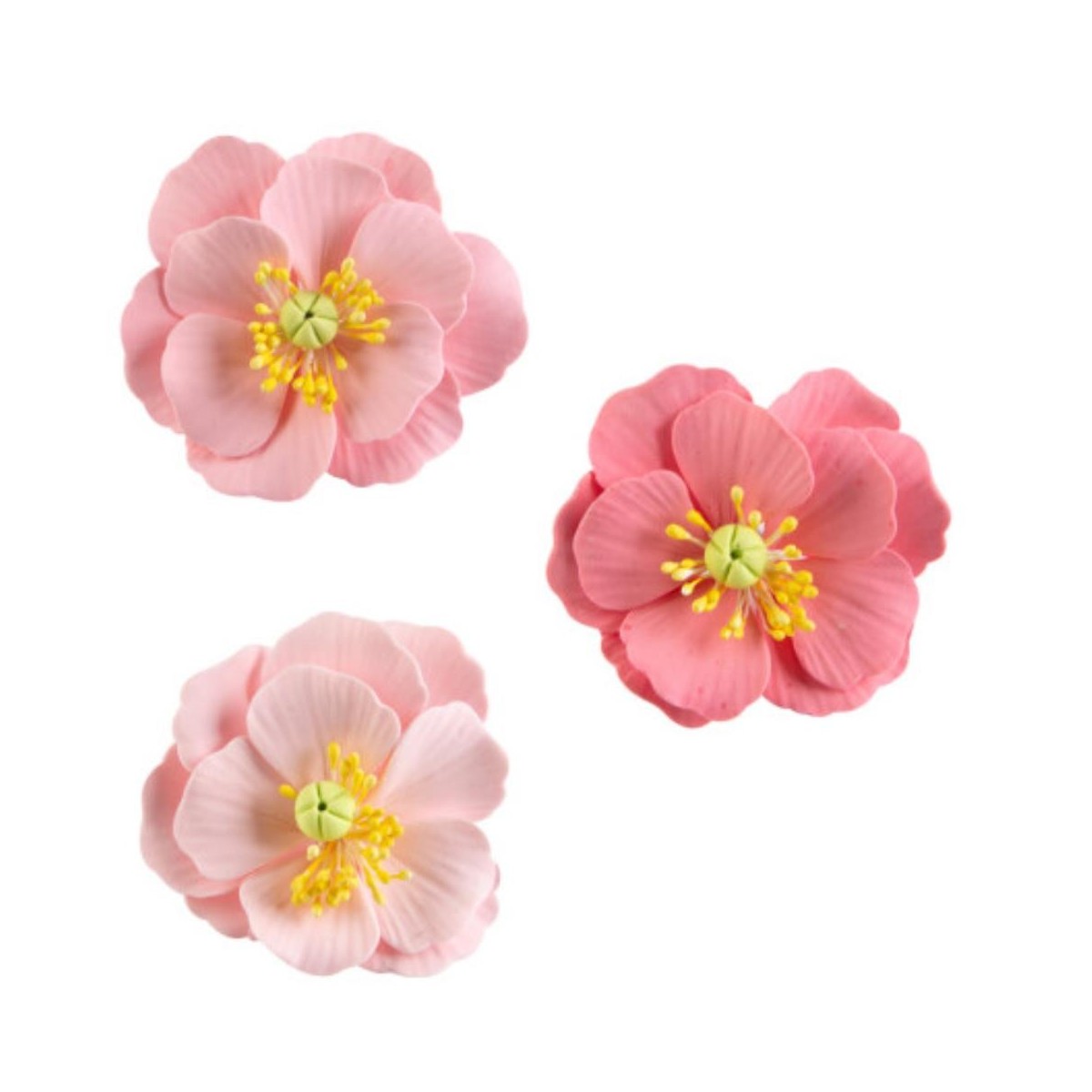 66054 ASSORTIMENT FLEURS DE PRINTEMPS 4,5CM 25PCES