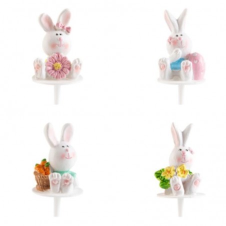 1069876 LAPIN BLANC ASSORTI  32PCES S/CDE