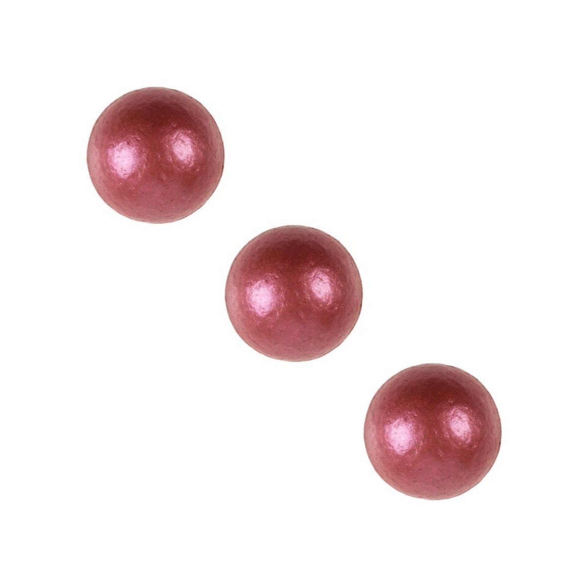 1032945 BOULE RED PEARLY Ø 2,2CM 162 PCES