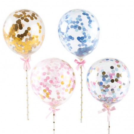 1024709 ASSORTIMENT DE BALLONS 10CM 20PCES S/CDE