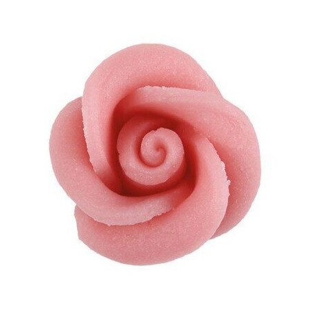 1053004 ROSE EN MASSEPAIN 35MM ROSE 49PCESS/CD