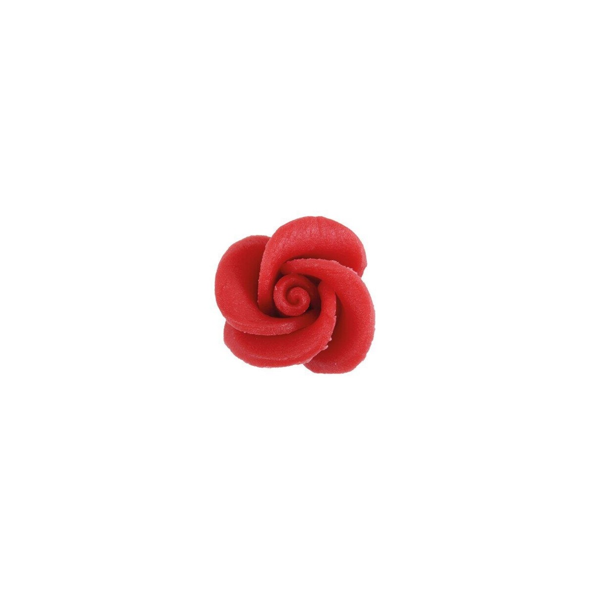 1053005 ROSE EN MASSEPAIN 35MM ROUGE 49PCES