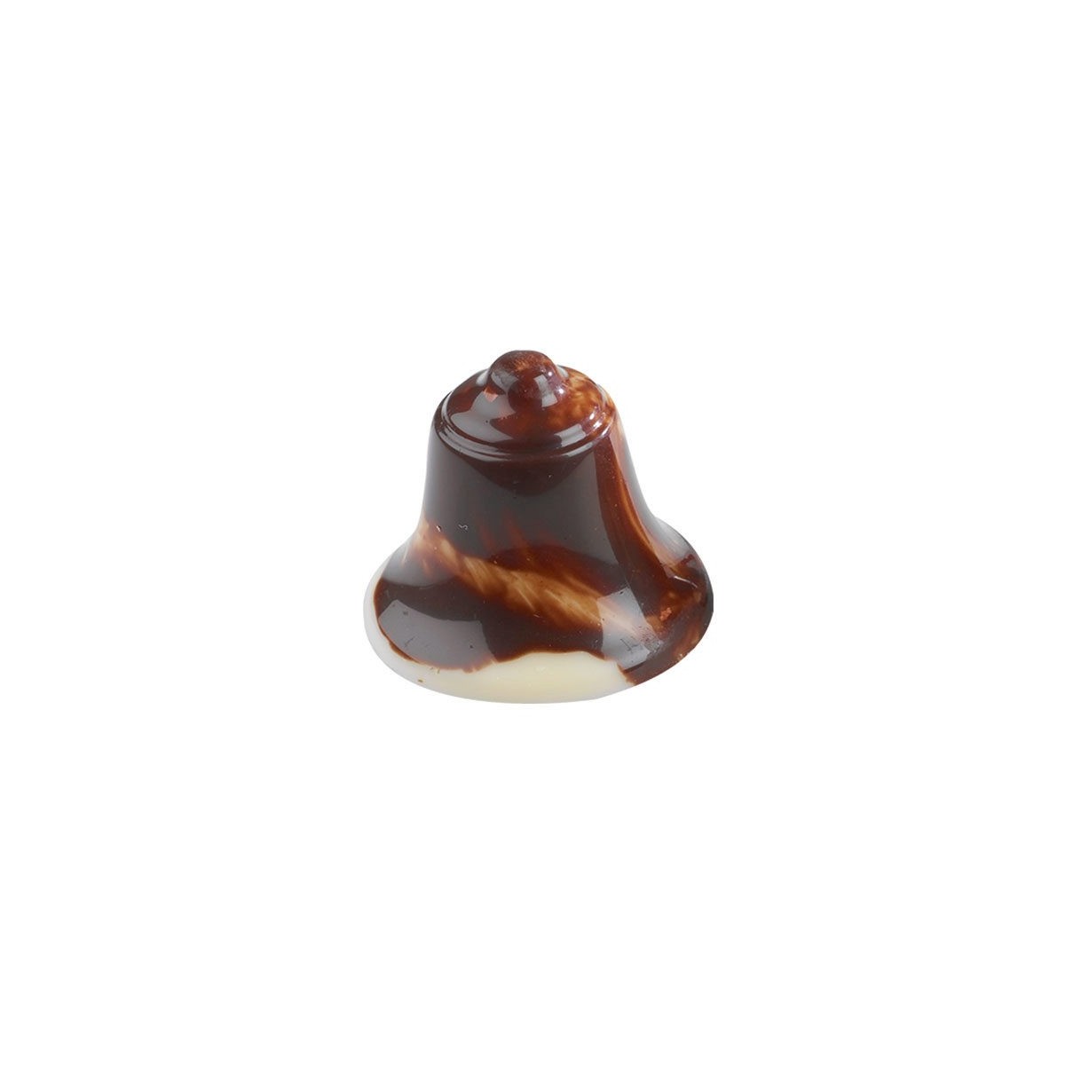 1069793 CLOCHE CHOCO MARBRE HT3CM 52PC S/CDE