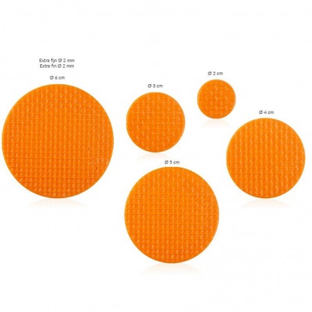 34360  ASSORTIMENT DE RONDS ORANGES 75PCES S/CDE